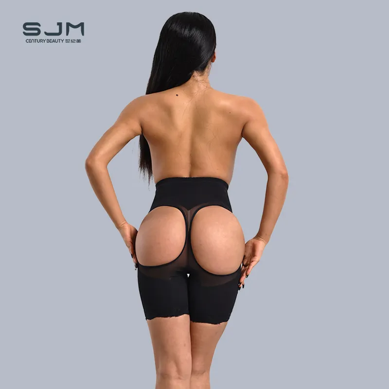 Yüzyıl güzellik kadınlar High End 2-In-1 Shapewear külot artı boyutu popo kaldırıcı zayıflama pantolon Haute Faconnage şort şekillendirme