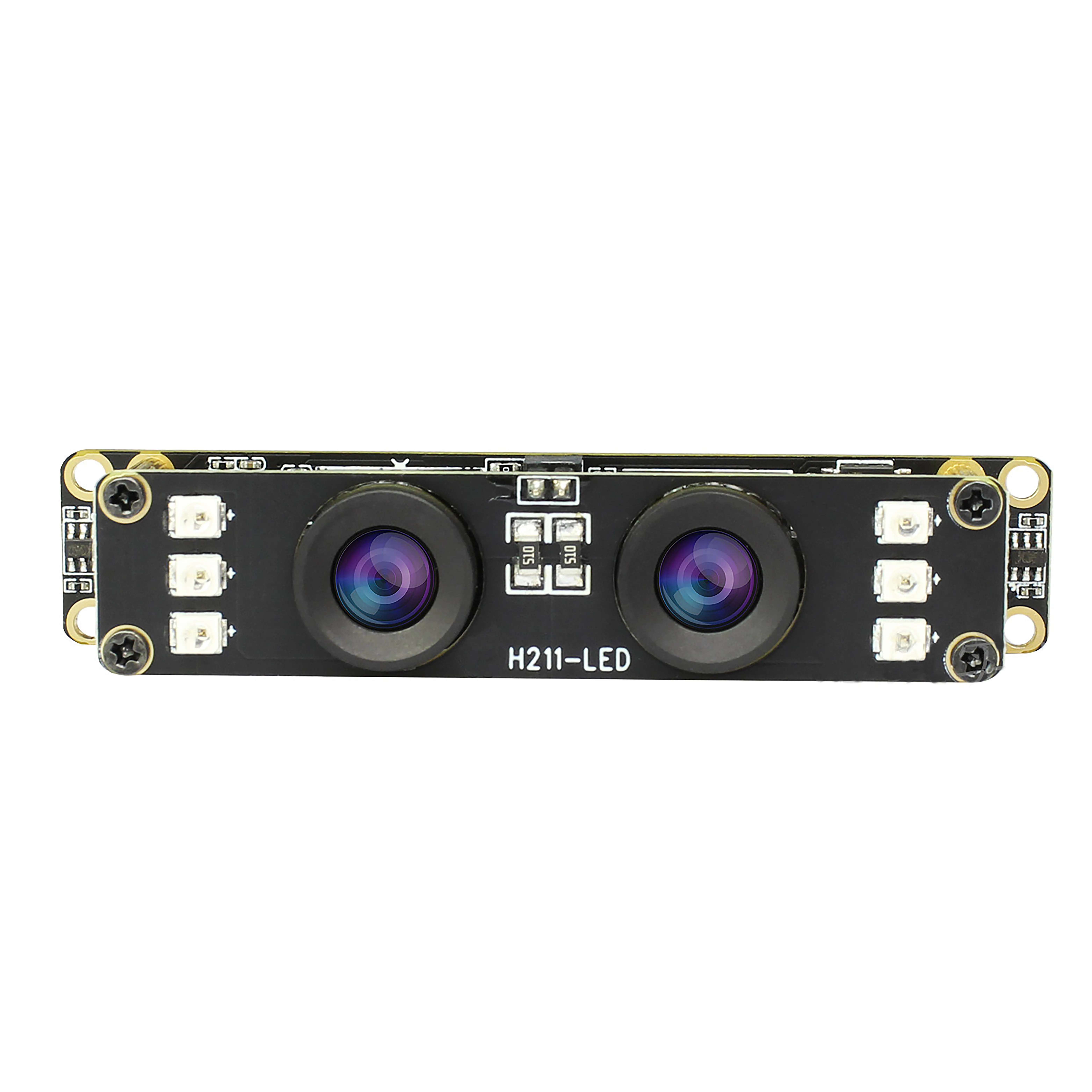 Módulo da câmera binocular usb, hd 1080p, sem usb, infravermelho, grande, dinâmico, para condutor de vídeo, câmera usb