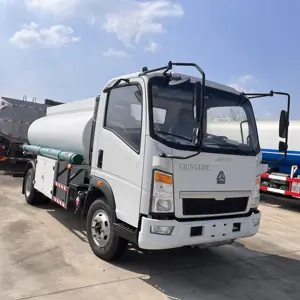 Cheap Used High Quality 6 wheel 4x2 Light Small Water Fuel Tank Truck for sale