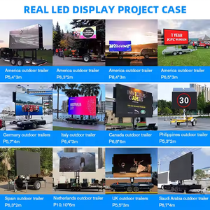 Muen屋外P5 P6 P8 P10 <span class=keywords><strong>LED</strong></span>防水高輝度モバイル広告トレーラーLeddisplayスクリーントレーラーディスプレイスクリーン - Product Image 6