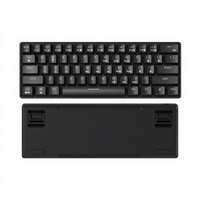 Clavier mécanique de jeu EWEADN 61 compact, disposition 60%, éclairage RVB, rechargeable par USB Type-C, nouveau, Plug&Play, bureau et bureau