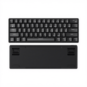 Teclado Mecánico para Juegos EWEADN 61 Compacto con Diseño del 60%, Iluminación RGB, Recargable por USB Tipo-C, Nuevo, Plug&Play, para Escritorio y Oficina - Product Image 4