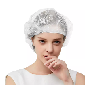 Bonnets <span class=keywords><strong>de</strong></span> <span class=keywords><strong>bain</strong></span> <span class=keywords><strong>de</strong></span> douche en plastique PE transparents et jetables, vente en gros, pour hôtel au <span class=keywords><strong>meilleur</strong></span> prix - Product Image 4