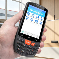 Terminal portable robuste PDA Android 15 Octa-Core 4 pouces 4 Go 4000 mAh pour la gestion d'entrepôt avec lecteur de codes-barres – En stock