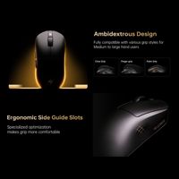 Kedatangan Baru ATK Dragonfly A9 Ultimate Ringan 47g Nirkabel & Berkabel 8000Hz 800mAh Mouse Gaming