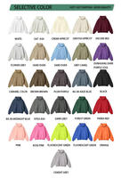 Sudadera con Capucha de Forro Polar Extra Grande Unisex con Bordado 3D de Invierno de Diseño Personalizado - Servicio OEM