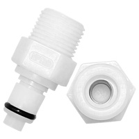 Raccord rapide ZDVseal 3/8 NPT, raccords mâles auto-étanches pour pompe à carburant, pipeline d'huile, utilisation automobile