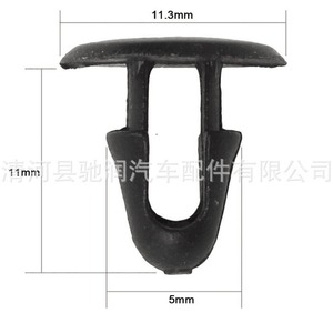 <b>General</b> Motors Hood Sealing Strip Clip Nylon <b>Plastic</b> 11.3mm x 11mm x 5mm Automotive Fastener - Product Image 1