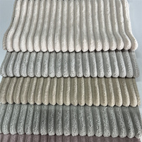 Tissu d'ameublement en polyester de velours côtelé épais 2,5 Wales pour canapé et fauteuil