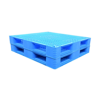 Double face robuste grande palette en plastique réversible empilable 48*40 plateau standard européen
