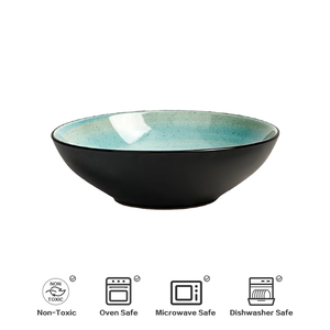 Semtember Promotion Western Style Ceramic Plates With Promotion Mug Unique Design Microwave Safe Round Dinnerware Sets for Home - Product Image 2