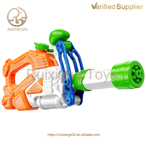 Grande capacità estiva all'aperto Gatling ad alta pressione pistola ad acqua per bambini Unisex prodotto in plastica - Product Image 4