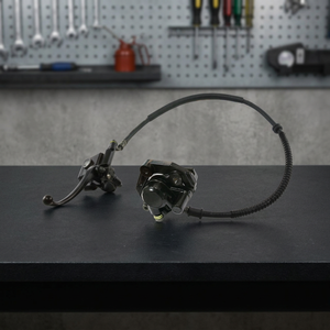 Maître-cylindre de frein universel pour moto K Star avec étrier en aluminium noir 950 mm - Product Image 2
