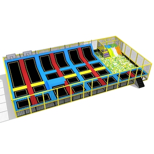 <span class=keywords><strong>Parc</strong></span> de trampolines intérieur commercial sur mesure avec aire de jeux souple, centre de jeux pour enfants, solution clé en main - Product Image 2