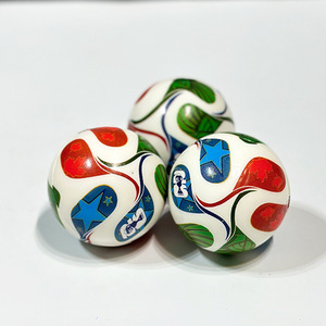 Wholesale Elastic Ball Small Toys 2026 MINI Football Cup Merchandise Pinball Souvenirs Trionda 3D MINI <strong>Soccer</strong> Model Toy - Product Image 4