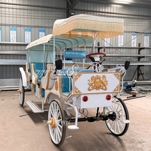 Voiture de tourisme électrique de haute qualité à 4 roues, buggy de tourisme alimenté par batterie pour les mariages et le transport dans les parcs touristiques - Product Image 6