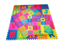 Tapis de puzzle en mousse emboîtable ABC et chiffres, tapis de sol antidérapant en EVA souple pour ramper, tapis de gym, tapis de jeu éducatif pour 0-13 ans