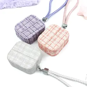 Funda protectora con cordón con patrón de encaje para auriculares Buds 3/3 <span class=keywords><strong>Pro</strong></span>, funda para auriculares Buds Core/2/2Pro/live/<span class=keywords><strong>Pro</strong></span>/FE - Product Image 4