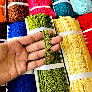 Wholesaler Embroidery Eco-Friendly Cotton Fancy Handmade Classical Lace Dress Clothing Shoes Bags OEM ODM - Product Image 4
