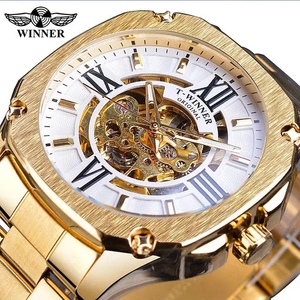 <span class=keywords><strong>Montre</strong></span> automatique <span class=keywords><strong>pour</strong></span> <span class=keywords><strong>homme</strong></span> Winner Top Brand, bracelet en acier inoxydable doré rose, <span class=keywords><strong>montre</strong></span>-bracelet <span class=keywords><strong>pour</strong></span> <span class=keywords><strong>homme</strong></span>, <span class=keywords><strong>montre</strong></span> mécanique <span class=keywords><strong>pour</strong></span> <span class=keywords><strong>homme</strong></span> d'affaires - Product Image 6