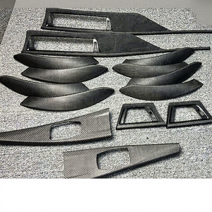 Set di finiture interne in fibra di carbonio Alcantara M Performance originali per BMW Serie 3 F30 F31 F32 F34 <span class=keywords><strong>F36</strong></span> F80 F82 M, adatto per guida a sinistra (LHD) - Product Image 1
