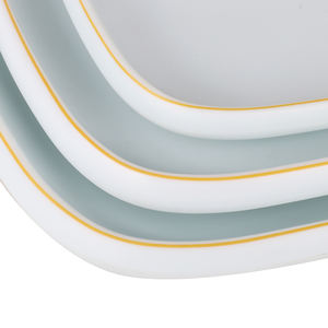 أطباق عشاء مسطحة مستديرة من الميلامين بسعر رخيص للمطاعم والفنادق - Product Image 2