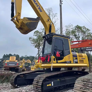 Pelleteuse d'occasion KOMATSU PC240LC-8 24 tonnes bon marché Moteur d'origine Grande pelleteuse d'occasion avec Offre Spéciale d'excavatrice d'occasion EPA - Product Image 1