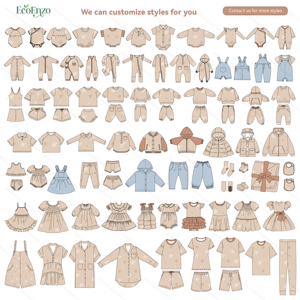 Ensemble de vêtements pour bébé nouveau-né en coton biologique OEM, automne, garçon, manches longues, sweat-shirt et pantalon de haute qualité, 2 pièces, <span class=keywords><strong>tenue</strong></span> pour bébé - Product Image 2