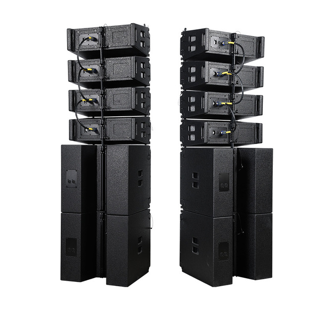 Cheap High Quality Sound System Speakers Line Array Sale With YAMAHA Mixer and Microphone