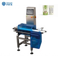 Báscula de Control de Peso en Línea con Pantalla Táctil HMI, Estructura de Acero Inoxidable, Automática, Multivoltaje, para Envasado de Alimentos de 1 kg