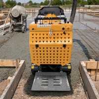 Mini-bétonnière sur chenilles YH-500, capacité 500 kg, pour routes étroites et travaux agricoles