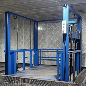 Ücretsiz özel ucuz küçük duvara monte endüstriyel ev garaj depo çalışma elektrikli kargo yük asansörü asansör uzaktan kumanda - Product Image 6