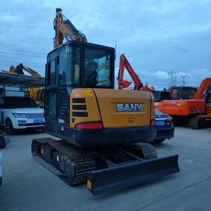 Miniexcavadora SANY SY55C Usada, Miniexcavadora SANY SY35u SY16c SY26u SY55c SY60c SY75c SY95c, Apta para Múltiples Sitios de Construcción - Product Image 5