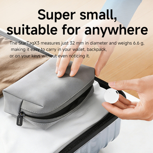 Dual System Smart White <b>Tracker</b> Bluetooth Item Finder Compatible with Apple Find My & Android Find Hub <b>Mini</b> Locator Wholesale - Product Image 4