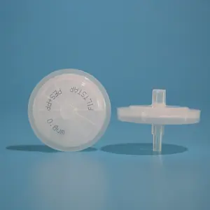 Lab Use Double Fiberglass Pp 0.22um 0.45 Micron Syringe Filter Holder For Replacement