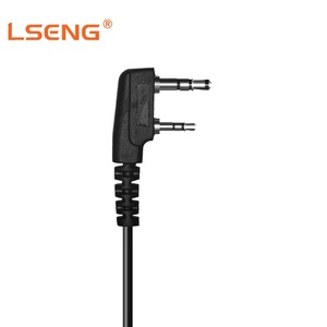 Écouteur radio acoustique à tube spiralé LSENG avec PTT compatible avec les radios portables Kenwood TK3103 TK2102 TK378G TK280 - Product Image 4