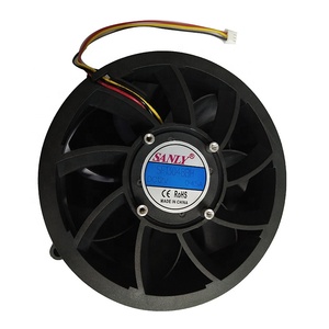 Tốc độ cao 1500-6000rpm không chổi than DC Quạt hướng trục nhỏ Quạt làm mát điện 12V 24V 40mm lưỡi nhựa bóng mang IP44/IP45 OEM - Product Image 3