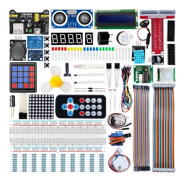 Tscinbuny DIY Coding Education STEM Kits Learning Electronics Starter Kit for RPI MCU for arduino
