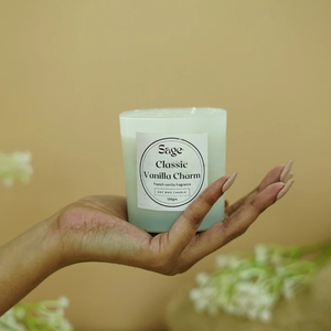 Vela Aromática Clásica con Aroma a Vainilla, Fragancia Cálida y Dulce para un Hogar Acogedor y Energía Tranquila - Product Image 6