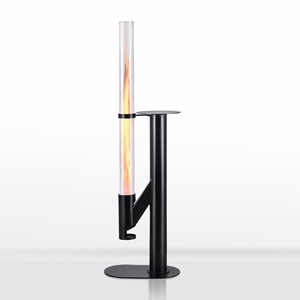 Pellet Rocket <b>Stove</b> Freestanding Aluminum Household Patio Heater with Energy Saving Heating and Fireplace Atmosphere Decoration - Product Image 5