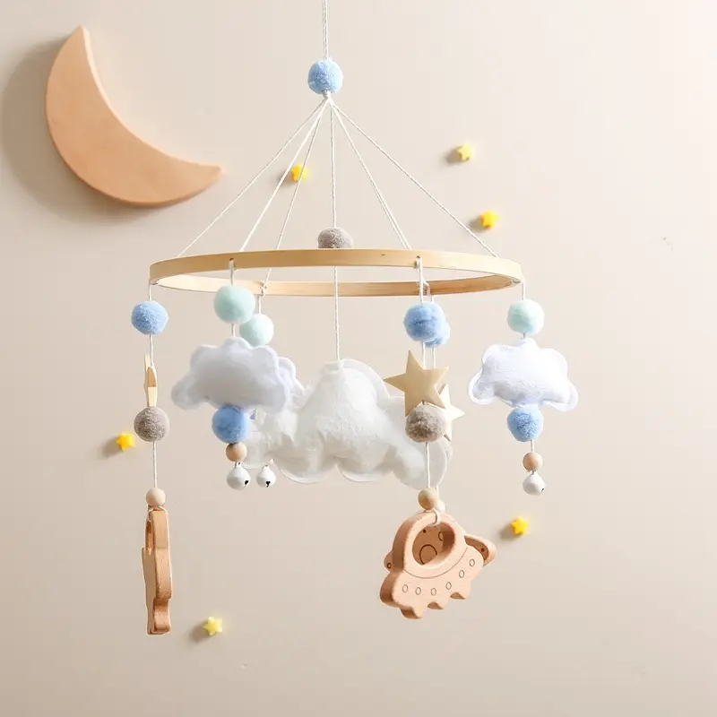 Kinderen Cartoon Windgong Opknoping Wieg Hanger Sterrenhemel Bed Bel Baby Bed Bel Cute Baby Kamer Decoratie