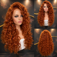 Perruques Super Double Drawn sans colle avec dentelle frontale, perruques de couleurs mélangées, perruques en cheveux humains, perruques en dentelle frontale, cheveux humains vierges, cheveux humains bruts, fournisseurs de cheveux humains