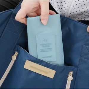 Bolsas portátiles dobles impermeables para zapatos, bolsa de almacenamiento plegable multifunción de alta capacidad para viajes, baño, sala de estar - Product Image 5