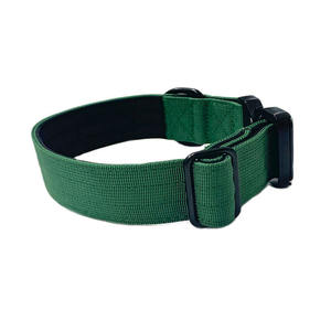 Collar de Perro de Nailon de 2 Capas Acolchado de Neopreno Suave con Hebilla de Metal Resistente Ajustable de Lujo de 4 cm - Product Image 2