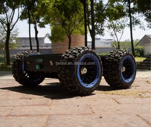 Châssis de robot télécommandé à 4 roues, châssis porte-pneus, châssis UGV électrique à 4 roues - Product Image 5