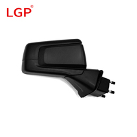 Clignotant intégré miroir de camion noir texturé pour Chevrolet Silverado 2019-2024 installation facile
