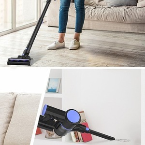 Stick <b>Vacuum</b> Cleaner With Led Lights 0.8L Dust Bin <b>Portable</b> Lightweight Pet Hair Cyclonic HePa Filtration Battery Powered - Product Image 4