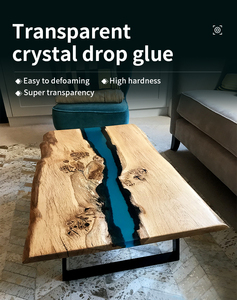 Resina Epoxi Transparente Antiamarillamiento y Endurecedor para Moldeo Profundo de Mesas de Madera - Product Image 2