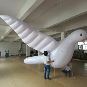 사용자 정의 큰 풍선 비둘기 만화 캐릭터 장난감 광고 풍선 모델