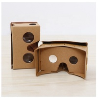 Portable 3d Réalité Virtuelle Bricolage VR Lunettes Réalité Virtuelle Google Carton VR Papier Visionneuse Boîte